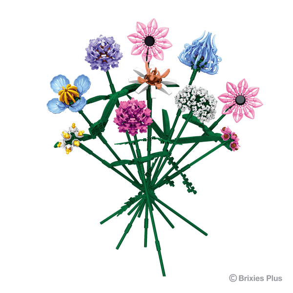 BRIXIES Plus Flower Bouquet "Romantic Dream"