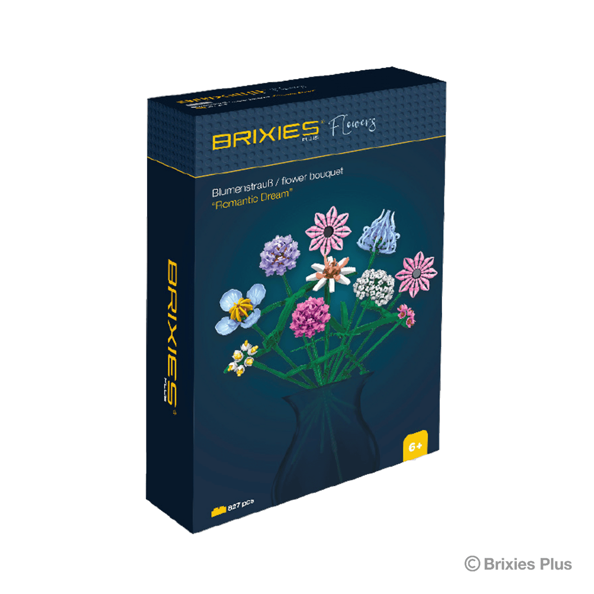 BRIXIES Plus Flower Bouquet "Romantic Dream"