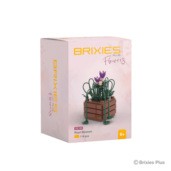 BRIXIES Plus Mini Flower "Royal Blossom"