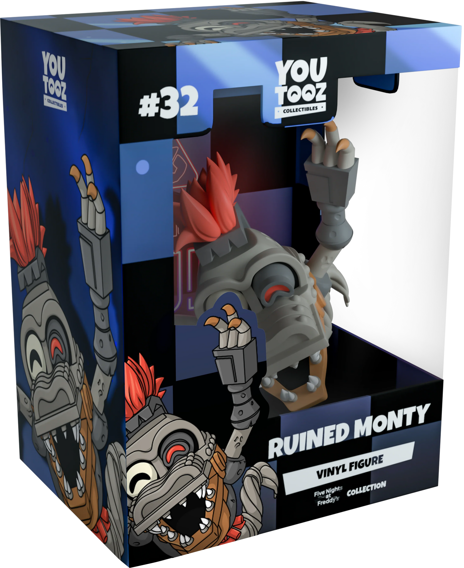 Five Nights at Freddy's Vinyl figurine Ruined Monty Youtooz FNAF