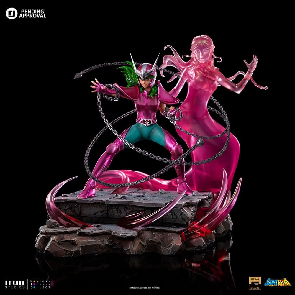 Andromeda Shun Deluxe Statue - Saint Seiya - Art Scale 1/10 - Iron Studios