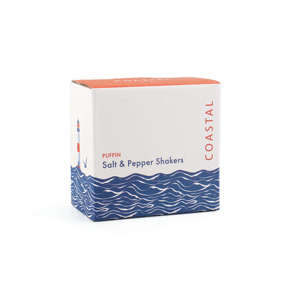 Coastal Puffin Ceramic Salt and Pepper Shaker