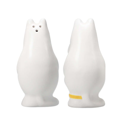 Moomin ceramic salt and pepper shakers