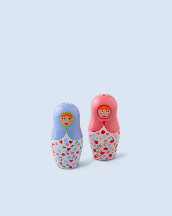 Salière et poivrière Dolls