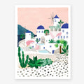 Santorini - Affiche