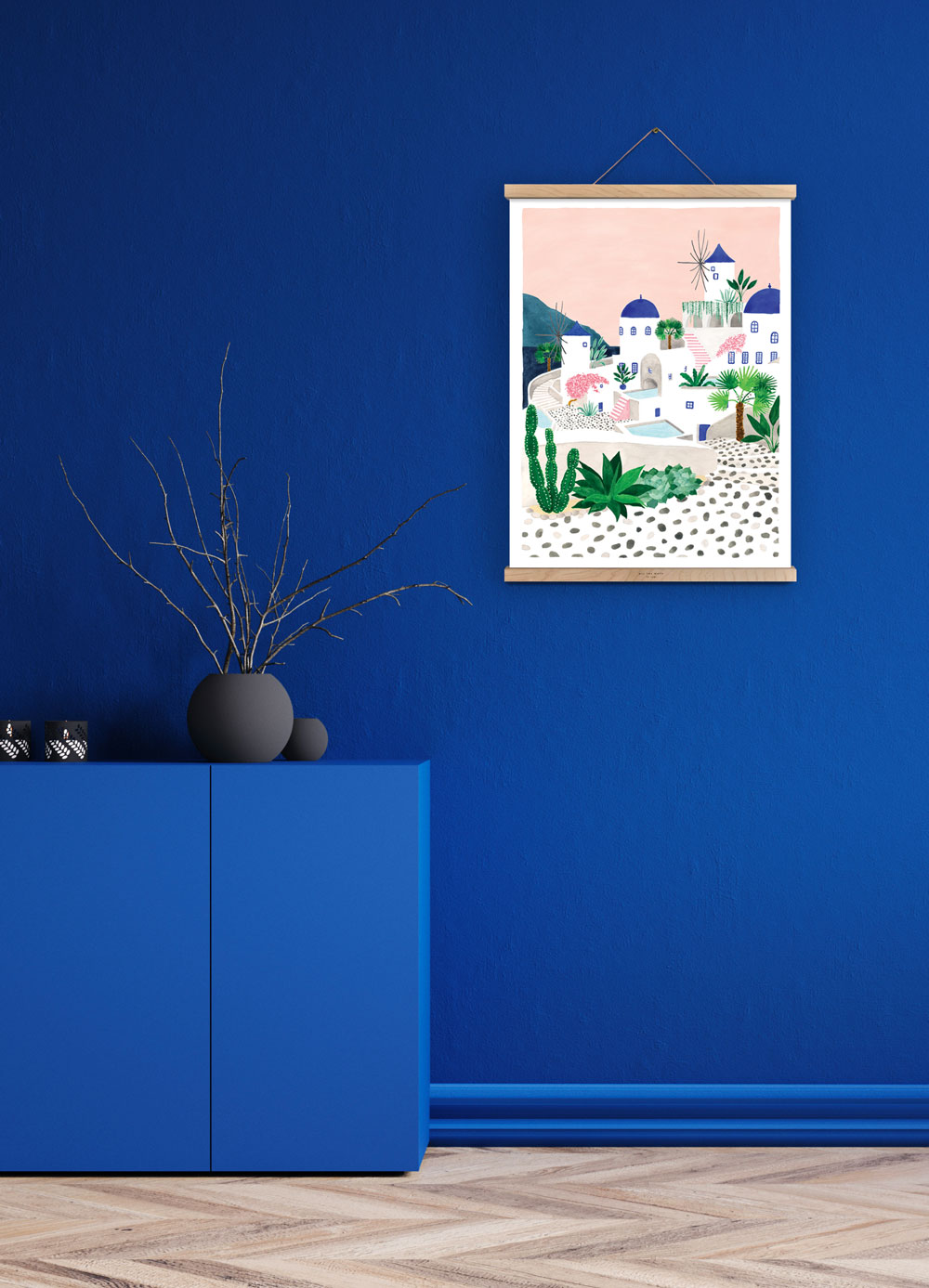 Santorini - Poster