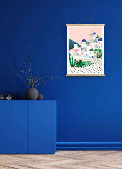 Santorini - Poster