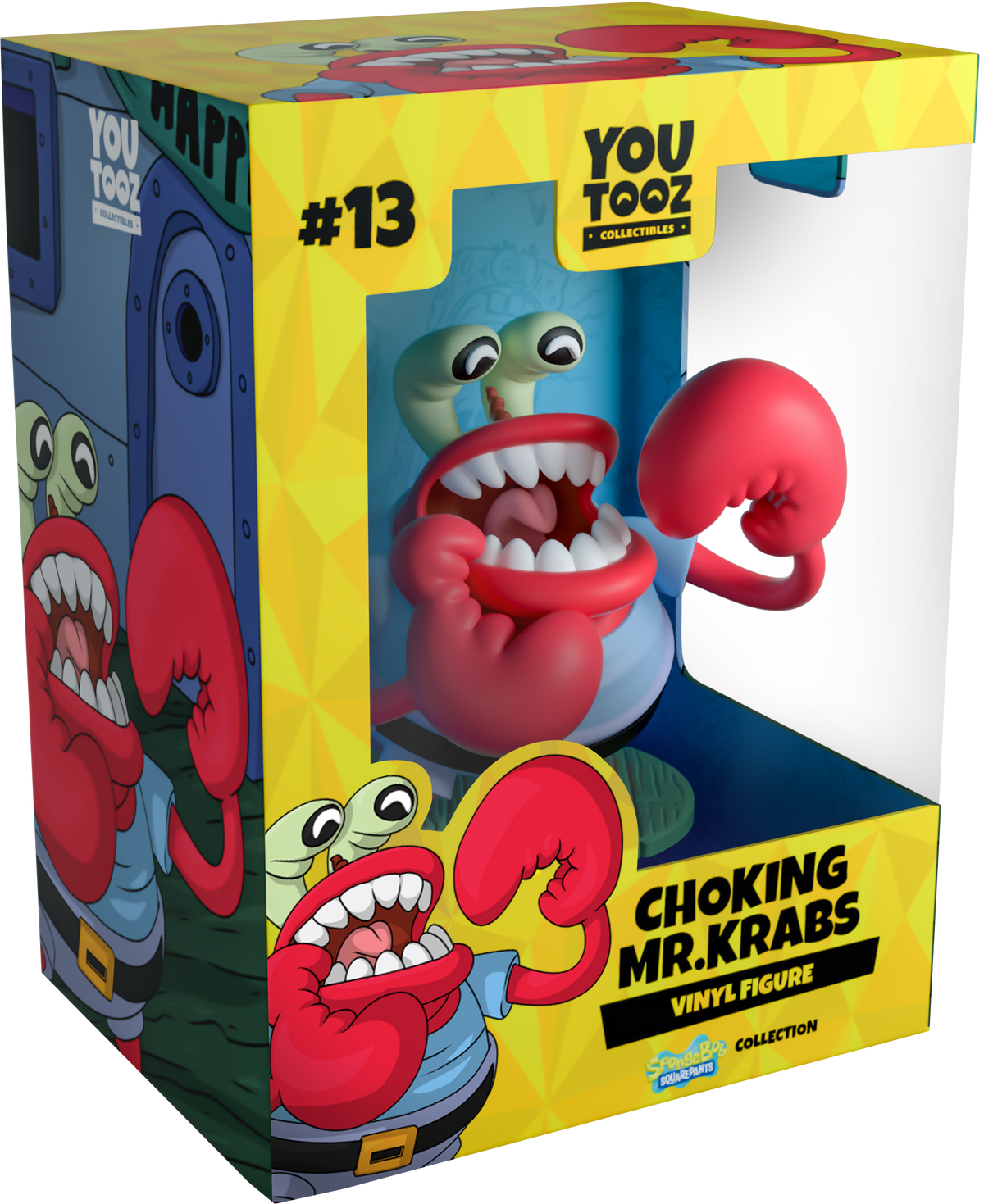 Choking Mr. Krabs