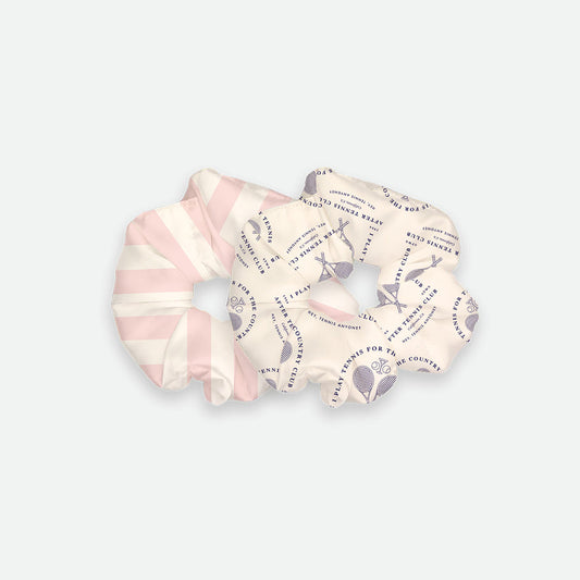 After Tennis Club - Scrunchie Duo
