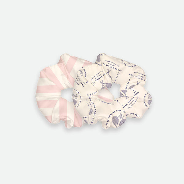 After Tennis Club - Scrunchie Duo