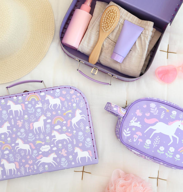 Set de valises enfant - Unicorn Dreams – vue 2 – A Little Lovely Company