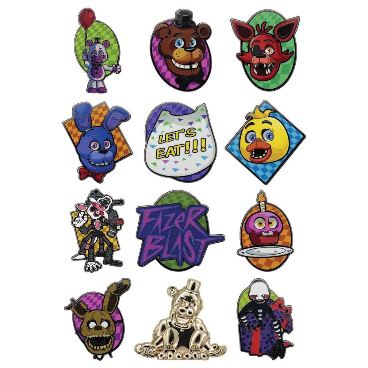 Display de 12 blind boxes Five Nights at Freddy’s - Mystery