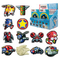 Sonic The Hedgehog Mystery Pin Badge CDU Containing 12 Blind Boxes