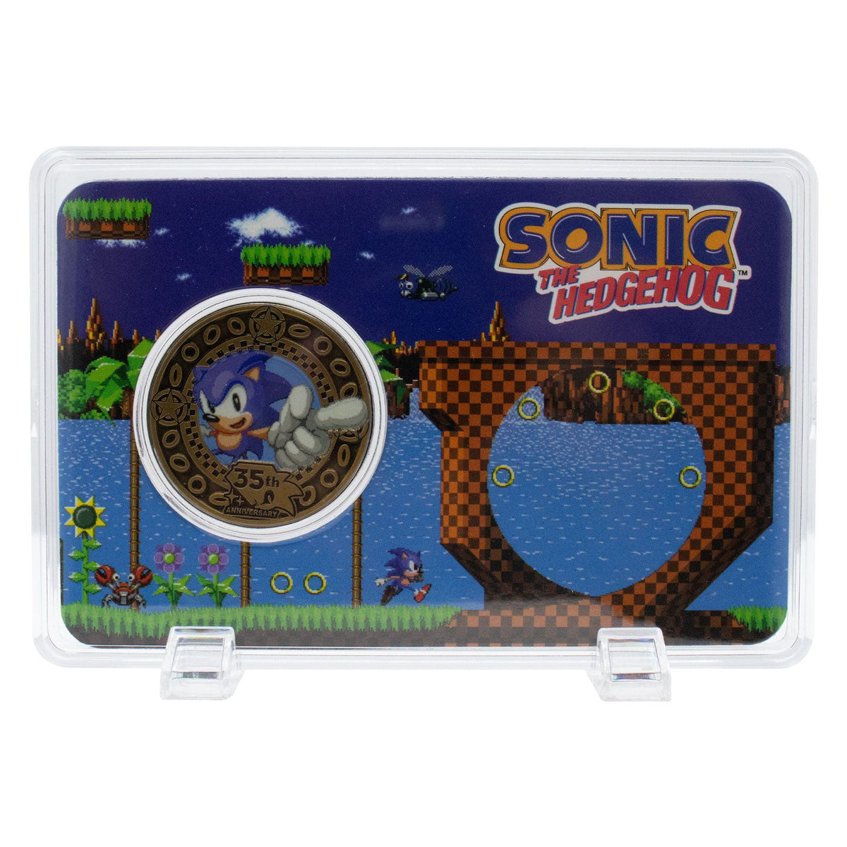 Pièce collector Sonic - 35th Anniversary Presentation