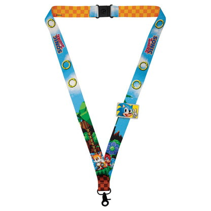 Set de pin's Sonic - Lanyard &