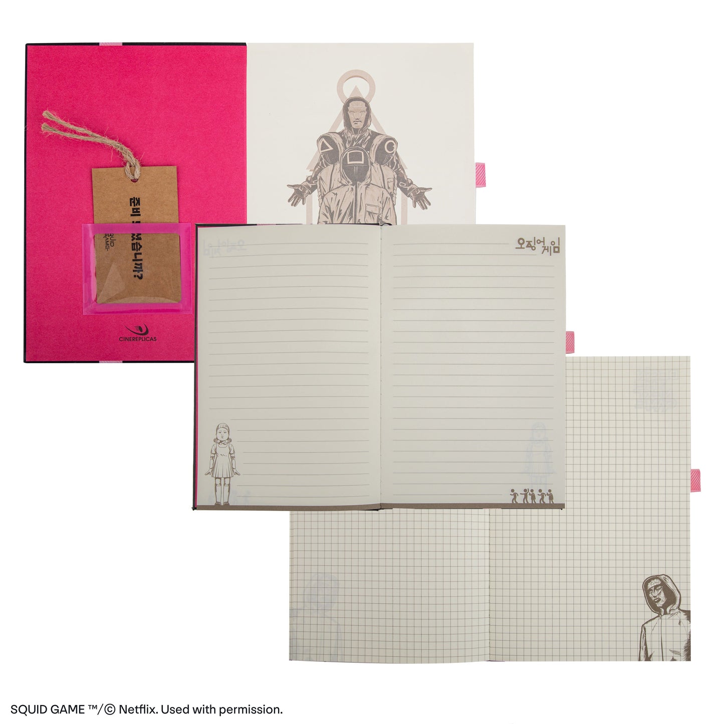Squid Game Coffin Notebook