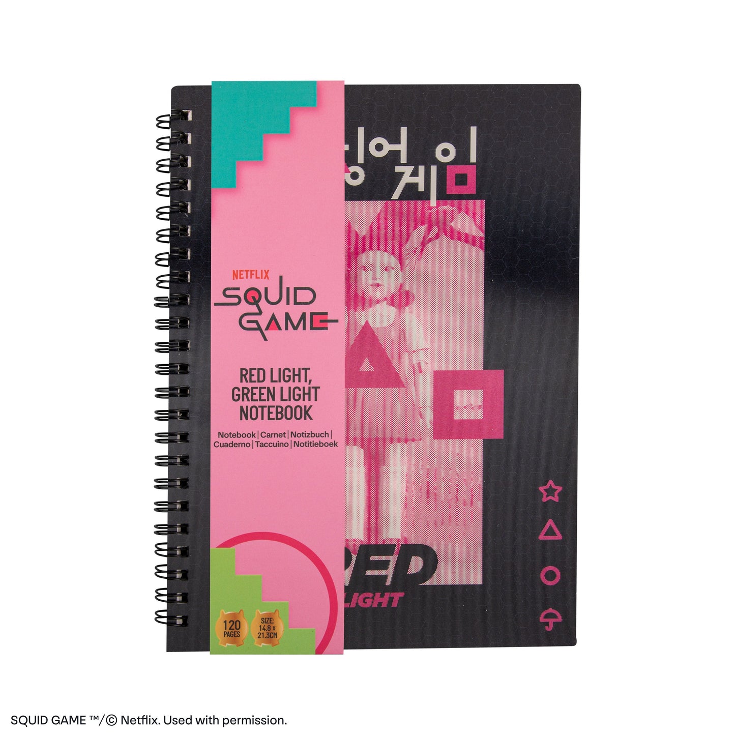 1, 2, 3, Soleil Lenticular Notebook