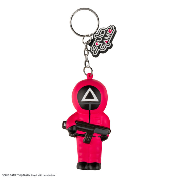 Triangle Soldier Squishy Keychain