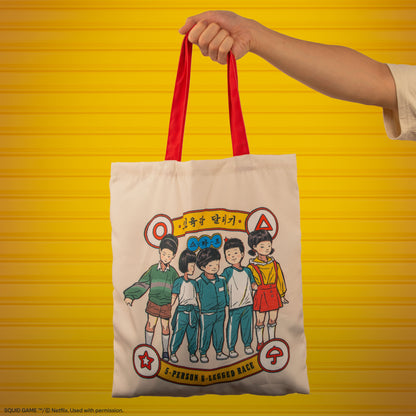 Retro Korean Recreation Tote Bag