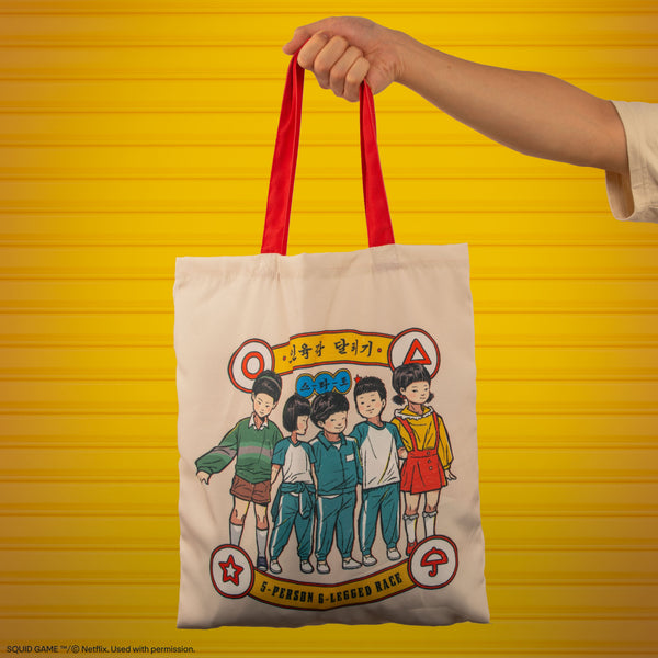 Retro Korean Recreation Tote Bag