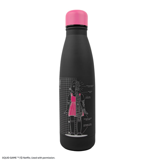 Young-Hee Black Insulated Water Bottle
