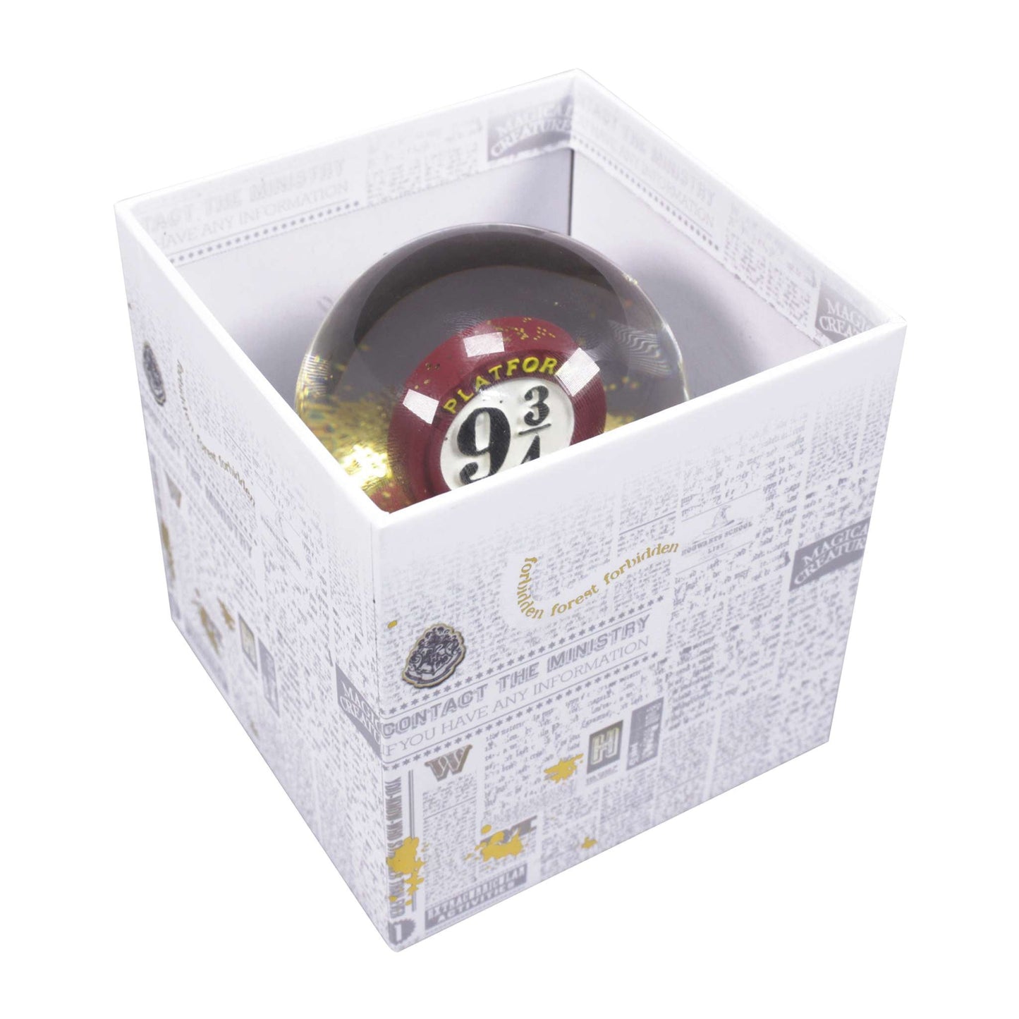 Boule à neige Harry Potter - Voie 9¾