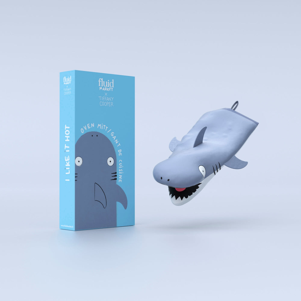 Gant de cuisine requin