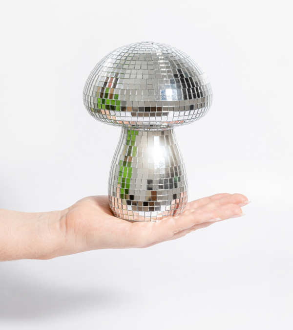 Disco mushroom night light