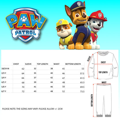 Paw Patrol Personalized Pyjama with Letter