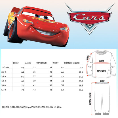 Disney Cars Personalized Pajamas