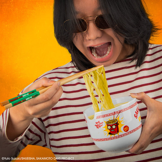Ramen Bowl and Chopsticks at Sakamoto's