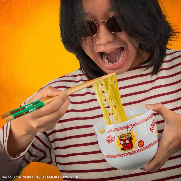 Ramen Bowl and Chopsticks at Sakamoto's