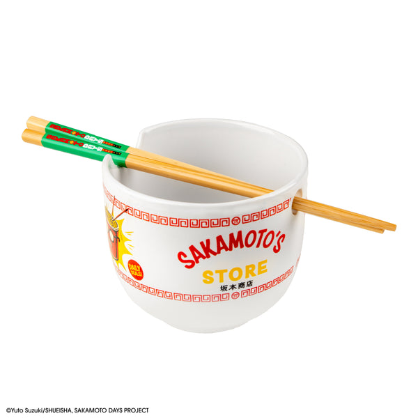 Ramen Bowl and Chopsticks at Sakamoto's