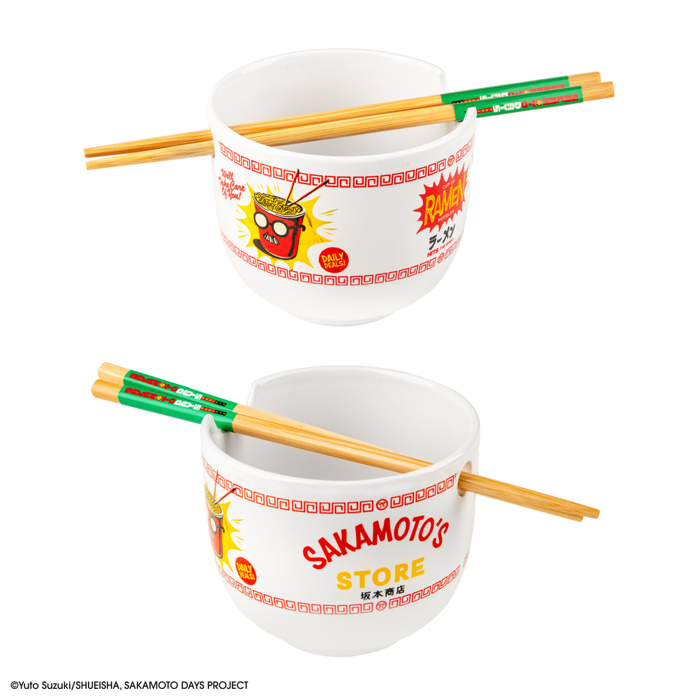 Bol à Ramen et ses baguettes Chez Sakamoto