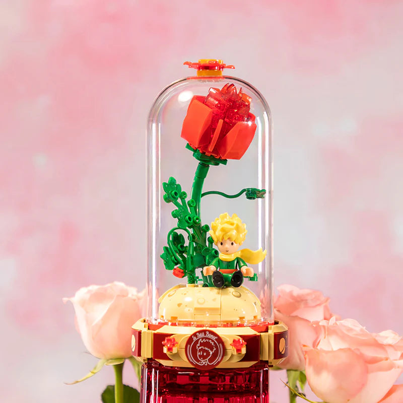 Il Piccolo Principe - Set di costruzioni - L'unica rosa