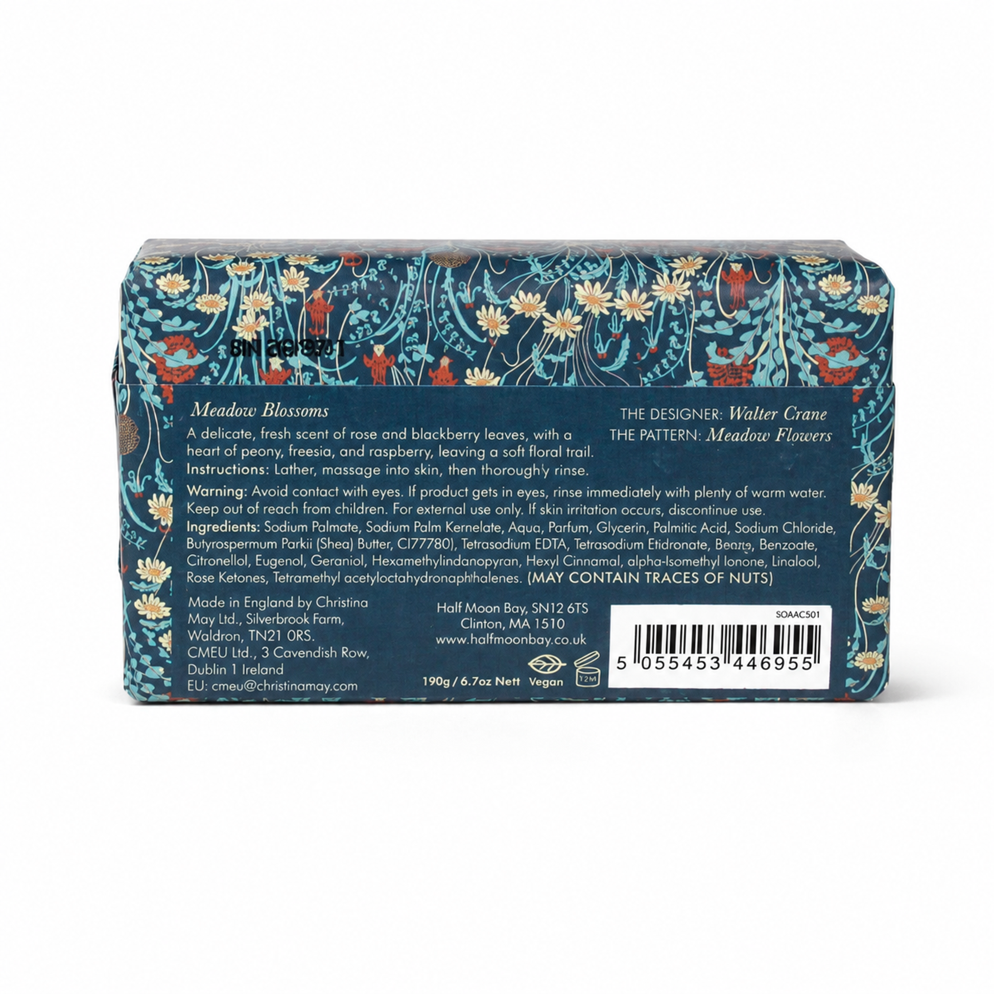 Savon ACS - Walter Crane Meadow Flowers 190 g