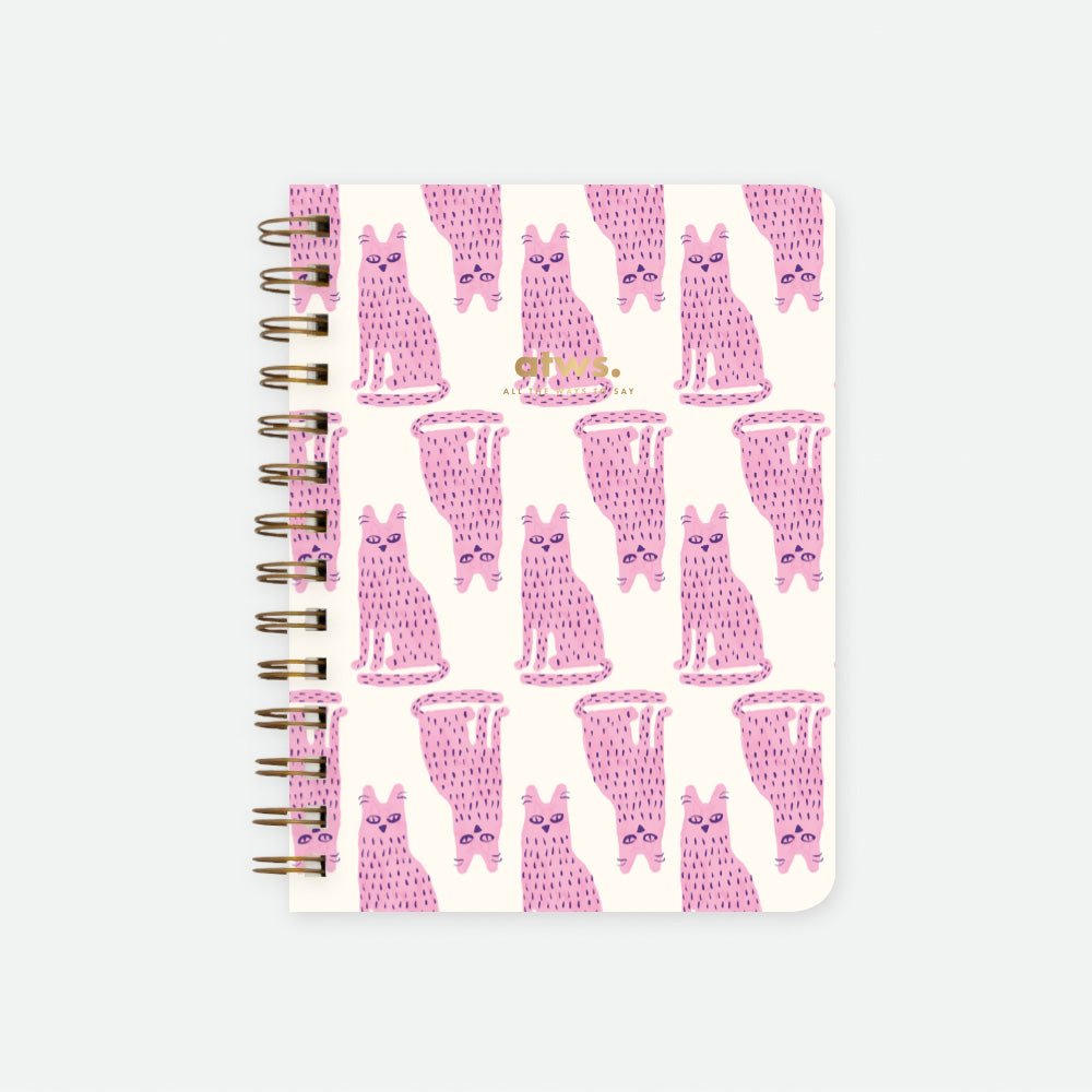 Happy Cats - Notebook Spiral