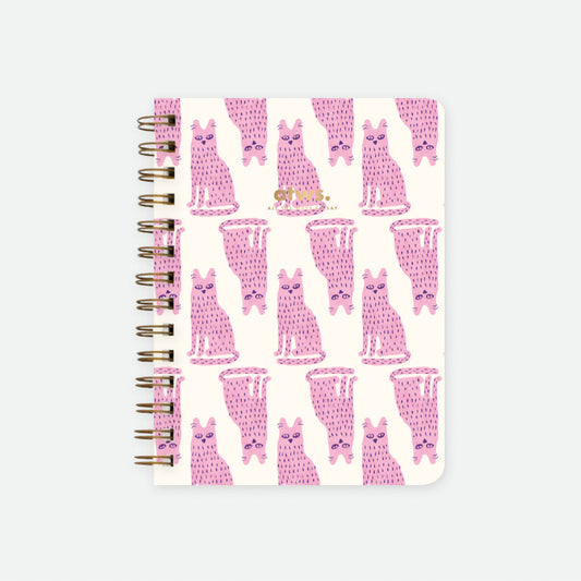 Happy Cats - Spiral Notebook