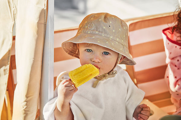 Poncho de bain Vanilla White