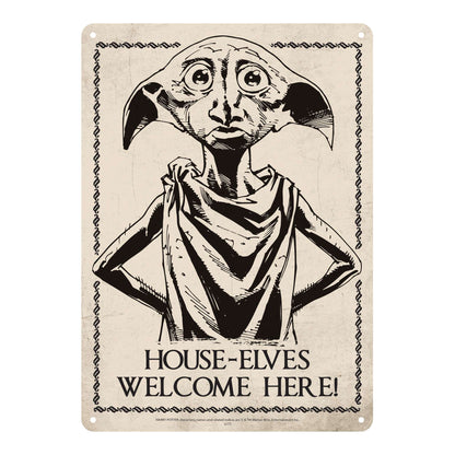 Plaque décorative en métal Harry Potter - Dobby