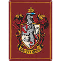 Plaque décorative en métal Harry Potter - A5 Gryffondor
