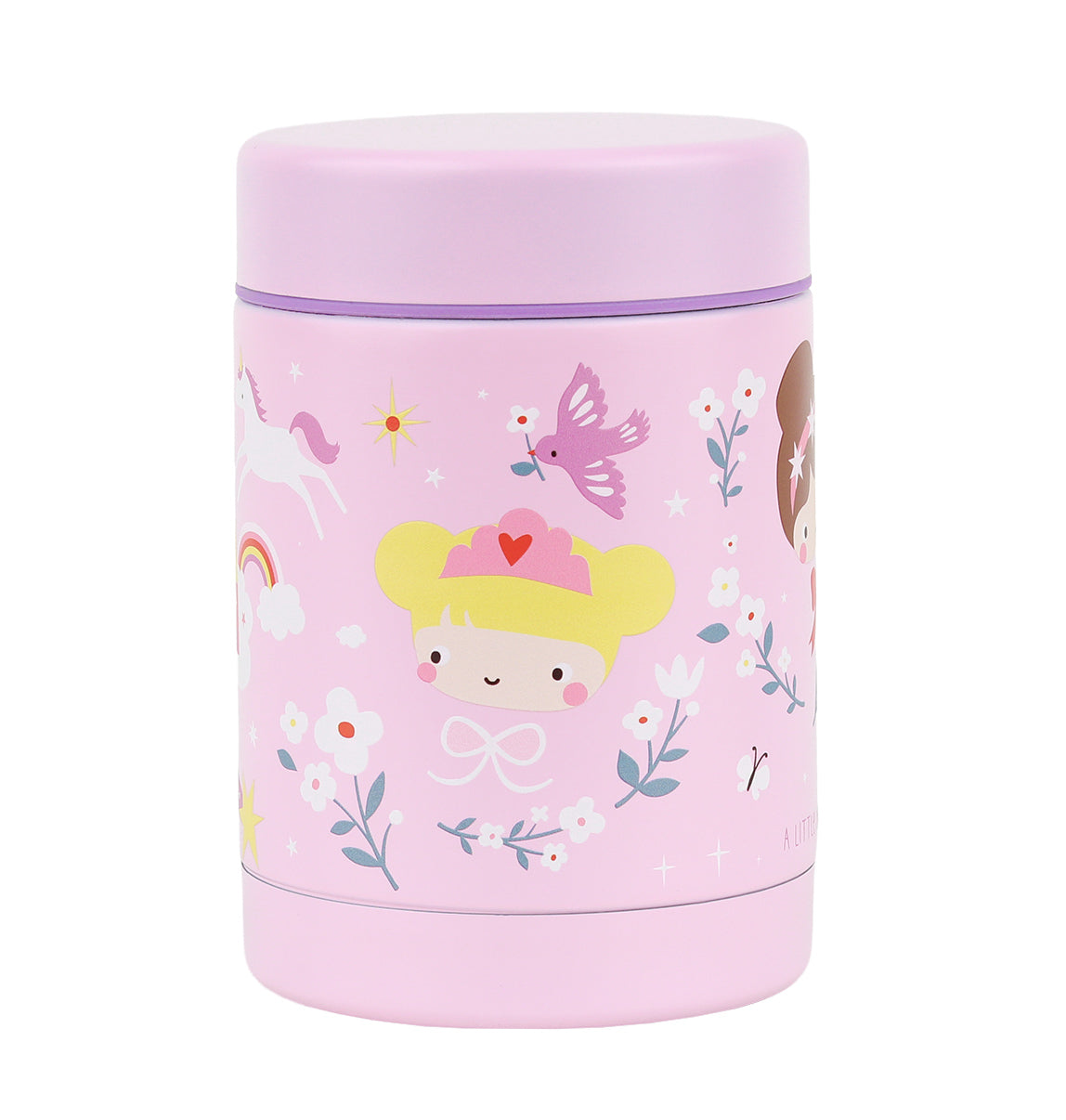 Pot alimentaire isotherme en inox - Princesses – A Little Lovely Company