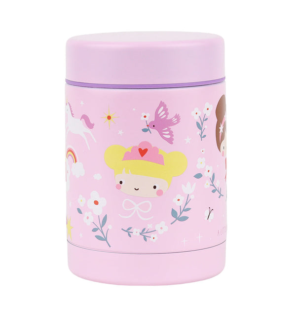 Pot alimentaire isotherme en inox - Princesses – A Little Lovely Company