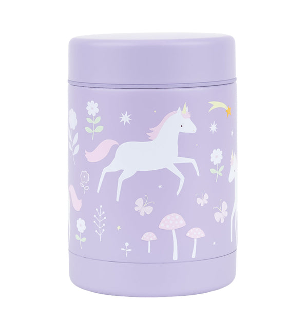 Pot alimentaire isotherme en inox - Unicorn Dreams – A Little Lovely Company