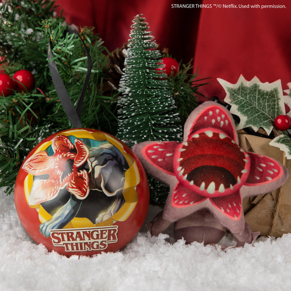 Christmas Capsule Demogorgon Plush Keychain