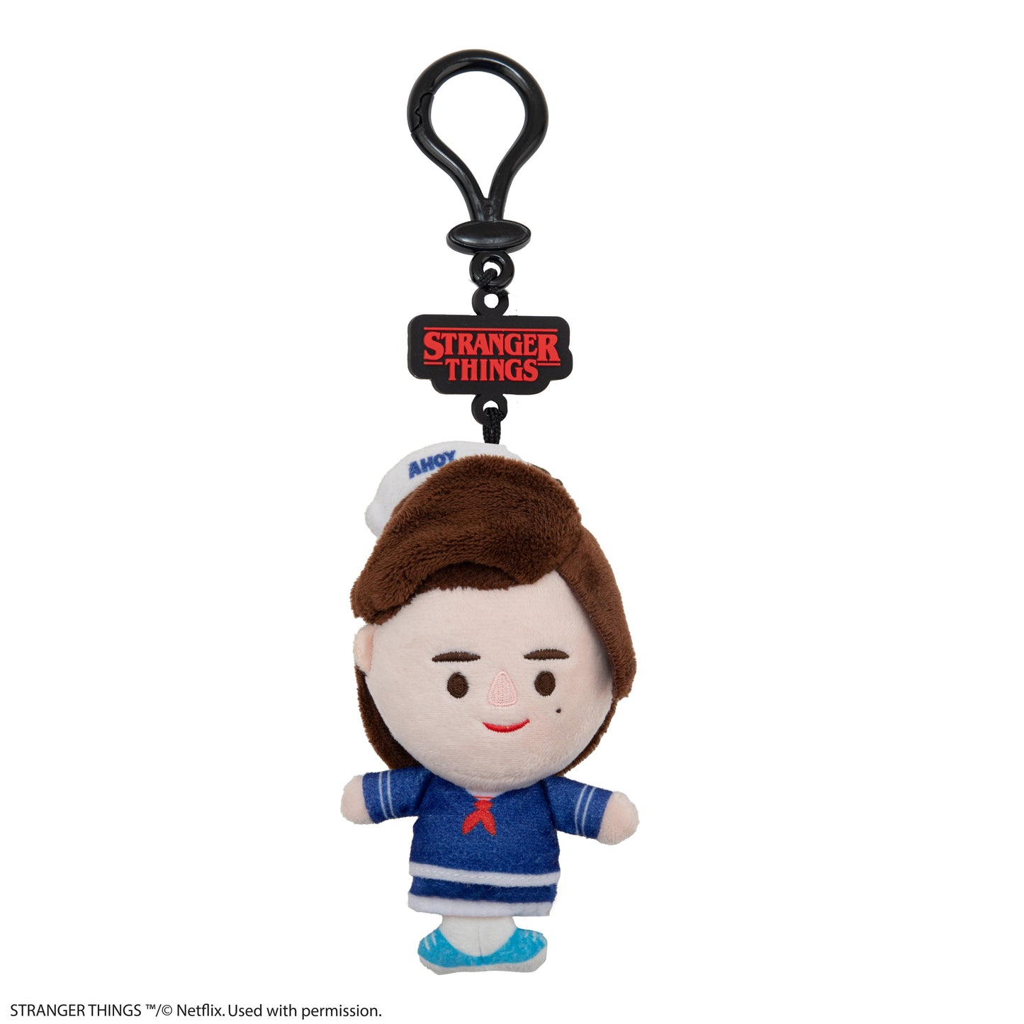 Steve Scoops Ahoy Plush Keychain