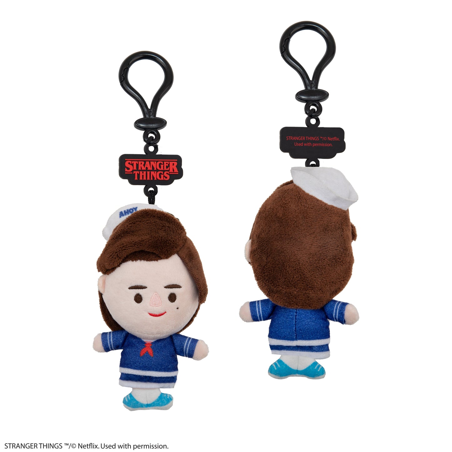Steve Scoops Ahoy Plush Keychain