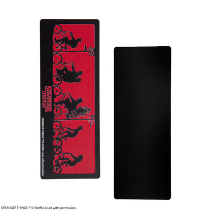 Silhouette metal bookmark