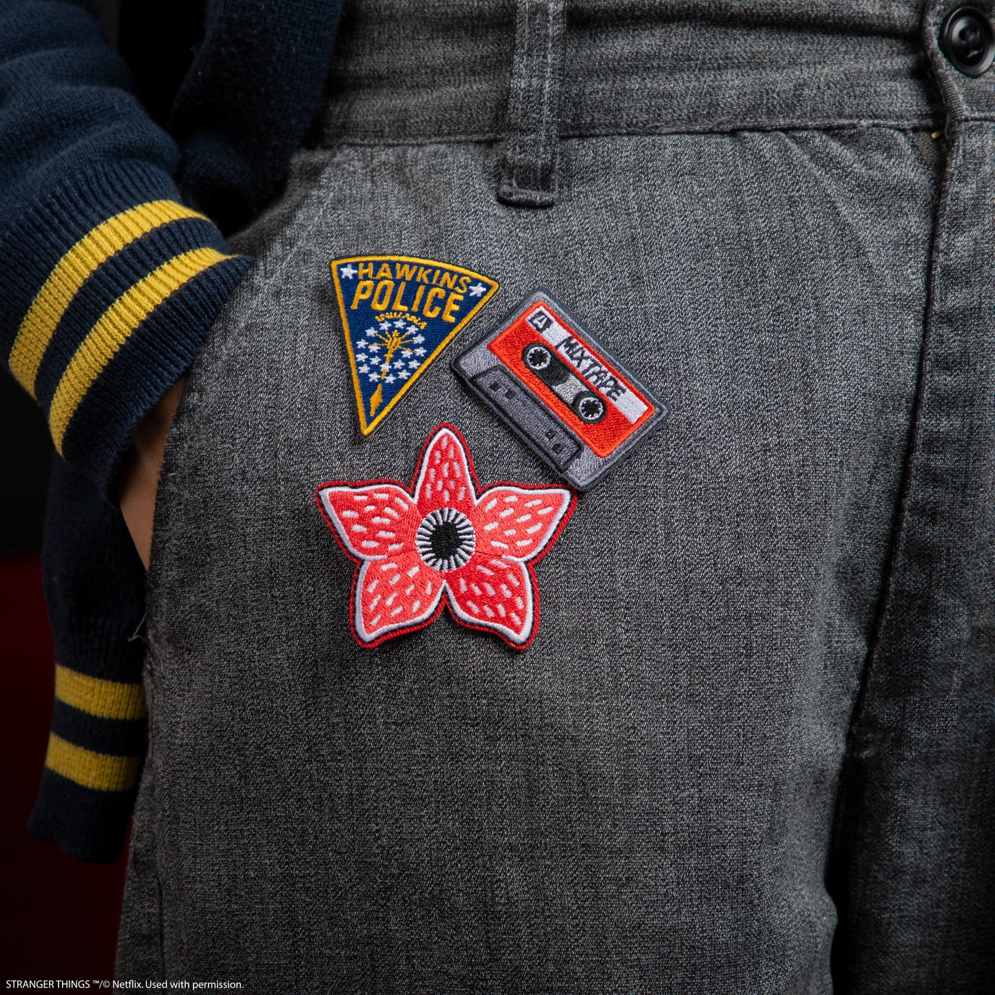 *7-Piece Stranger Things Patch Set