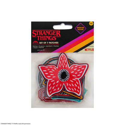 *7-Piece Stranger Things Patch Set